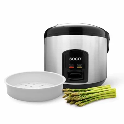 Imagen de Sogo arrocera digital Olla y vaporera electrica inteligente multicooker 1.8 litros 10 tazas antiadherente, 700W (SS 10085)
