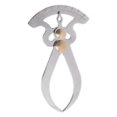 Imagen de Medidor de espesores acero inoxidable para carpintería, calibre espiga madera, diámetro interno externo, regla conversión, herramienta medición, juego calibradores