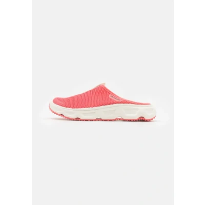 Imagen de Salomon Reelax Slide 6.0 Zuecos de Recuperación para Mujer, Zancada amortiguada, Comodidad instantánea y duradera, Uso versátil, Tea Rose, 44
