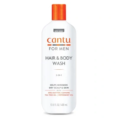 Imagen de CANTU Shea Butter 3 En 1 Para Hombres Champú + Acondicionador Gel De Baño Hidratación y Cuidado Completo, 1pack, 400 ml