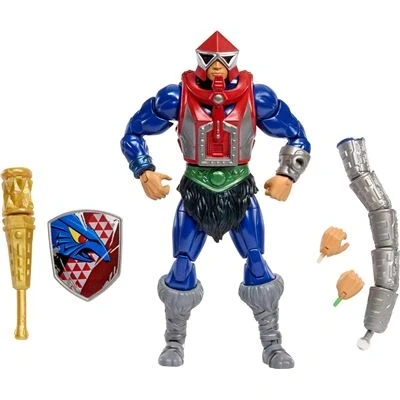 Imagen de Masters of the Universe MOTU New Eternia Mekaneck Figura de acción con accesorios, juguete +6 años (Mattel HYC51)