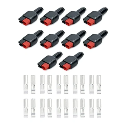 Imagen de QWORK® 30A Conector de Batería Desconexión Rápida, Conectores Alimentación Modulares (10 Pares)