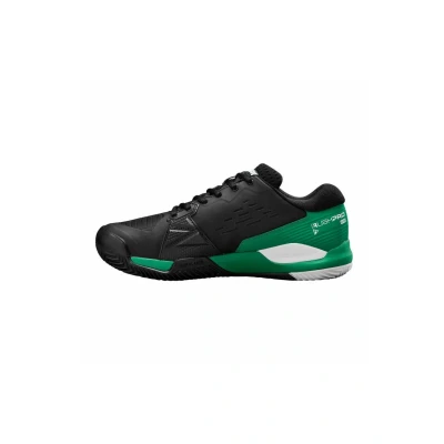Imagen de Wilson Rush Pro Ace Clay, Zapatillas de Tenis Hombre, Black/Bosphorus/White, 45 1/3 EU