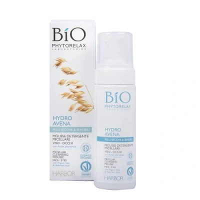 Imagen de HARBOR Hydro Mousse Filtro De Avena Micelar Ojos Cara 150 Ml