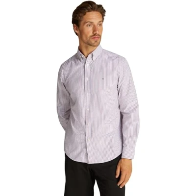 Imagen de Tommy Hilfiger Classic Camisa, Hombre, Talla: 3XL, Regatta red multi