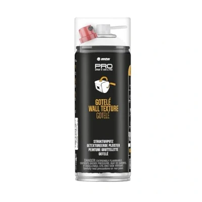 Imagen de Montana Colors MTN PRO Gotelé Reparador, Blanco Spray 400ml