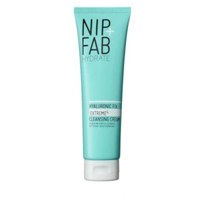 Imagen de Nip + Fab Hyaluronic Fix Extreme4 Cleansing Cream 150 ml Limpieza Suave Facial Antienvejecimiento Hidratación Para Pieles Secas/Sensibles Calmante