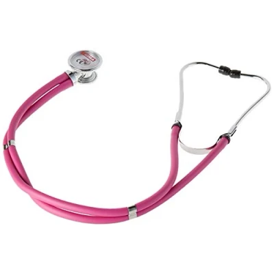 Imagen de Gima 32586 Estetoscopio doble Jotarap, color fucsia