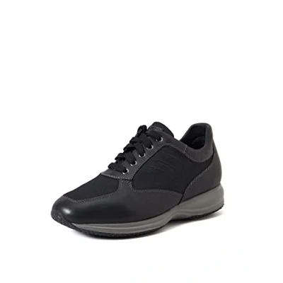 Imagen de Geox Uomo Happy A, Sneakers para Hombre, Negro (Black), 45 EU