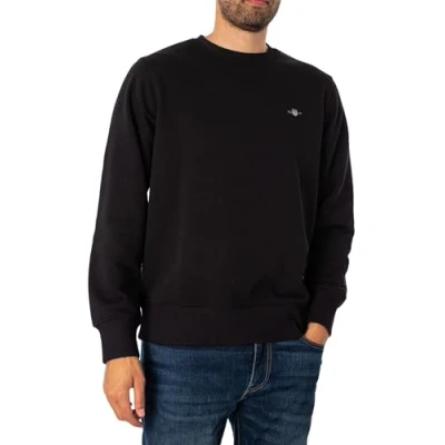 Imagen de GANT REG Shield Cneck Sudadera, Hombre, Talla: Large, Black