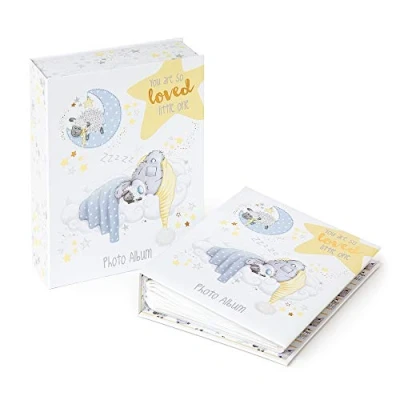 Imagen de Me To You Álbum bebé en Caja de Regalo Tiny Tatty Teddy, Plata, Capacidad para 160 Fotos, 6 x 4