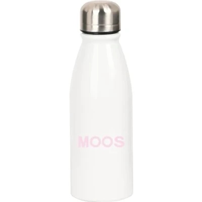 Imagen de Safta M899D Moos Butterflies Metálica Termo, Botella de Agua, Doble Aislamiento, Cómoda y Ligera, 500 ml, 6x24 cm, Color Azul Claro, Unisex niños, Estándar