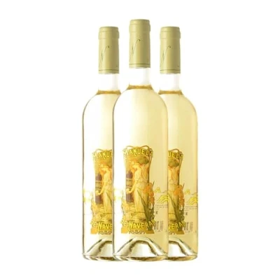 Imagen de Naveran Manuela Chardonnay Penedès Crianza 75 cl Vino blanco (Caja de 3 Botellas cl)