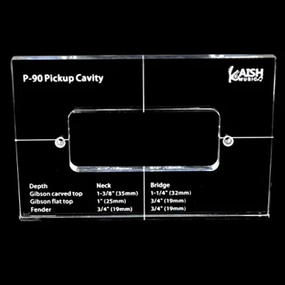 Imagen de KAISH plantillas de recogida acrílico para recolección P 90 Pickup Body Rout