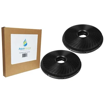 Imagen de 2 filtros AquaHouse de carbón 190 mm compatibles con varias campanas cocina AEG, Britannia, Candy, Electrolux, Zanussi