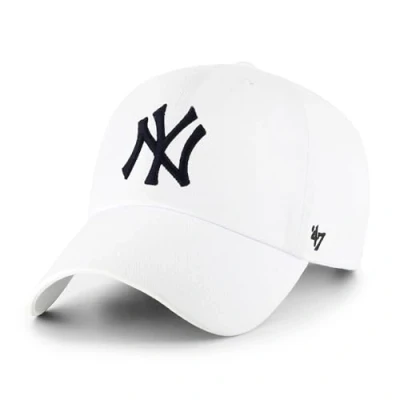 Imagen de Gorra blanca New York Yankees de algodón UNICA