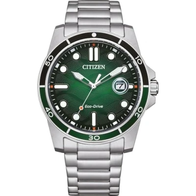 Imagen de CITIZEN Reloj Analógico para Hombres de Cuarzo con Correa en Acero Inoxidable AW1811 82X