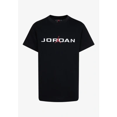 Imagen de Jordan AIR Stretch CREW TEE Unisex Camiseta estampada para niños, Talla: 10 12a, Black