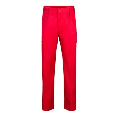 Imagen de VELILLA 345 Pantalón Multibolsillos, Color Rojo, Talla 56
