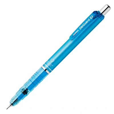 Imagen de Zebra DelGuard Portaminas de 0,5 mm, color azul claro