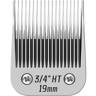 Imagen de YAZIYIR Cuchillas de acero inoxidable extraíbles 3/4HT para el aseo perros, compatibles con Heiniger/Moser Max 50/Andis, Oster A5, Wahl, longitud corte 19 mm