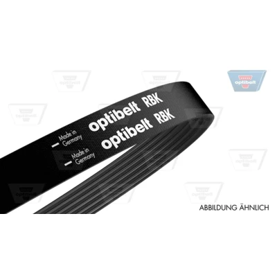 Imagen de Optibelt 8 PK 1165 Correa trapecial poli V EPDM (Ethylen Propylen Dien Caucho) RBK