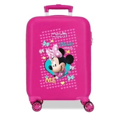 Imagen de Joumma Disney Enjoy Minnie Maleta de Cabina Rosa 33x50x20 cms Rígida ABS Cierre combinación Lateral 28,4L 2 kgs 4 Ruedas Dobles Equipaje Mano