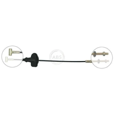 Imagen de A.B.S. K17421 Cable de Freno Mano 325 FORD: Tourneo Connect, Focus Mk1 Hatchback, Transit Connect Furgón