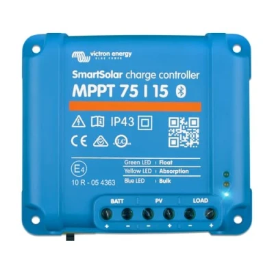 Imagen de Victron Energy SmartSolar MPPT 75V 15 amperios 12/24 Voltios Controlador de Carga Solar (Bluetooth)