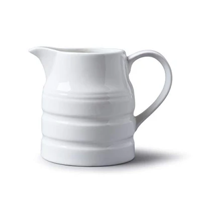 Imagen de WM Bartleet &amp; Sons 1750 T36 Jarra tradicional de porcelana, 1 pinta, color blanco