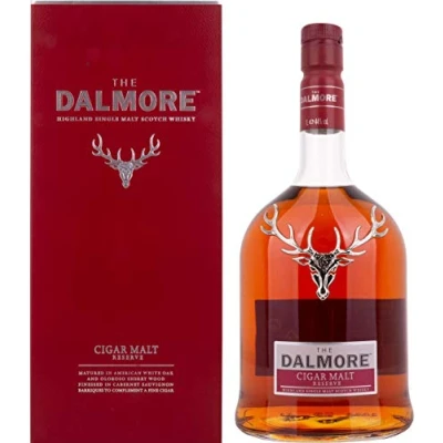 Imagen de The Dalmore CIGAR Malt Reserve Highland Single Scotch Whisky 44% Vol. 1l in Giftbox