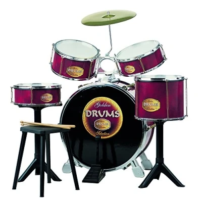 Imagen de Claudio Reig Gran batería Golden Drums (726) PJMasks Juguete, Multicolor, 71.6 x 51.3 29.5