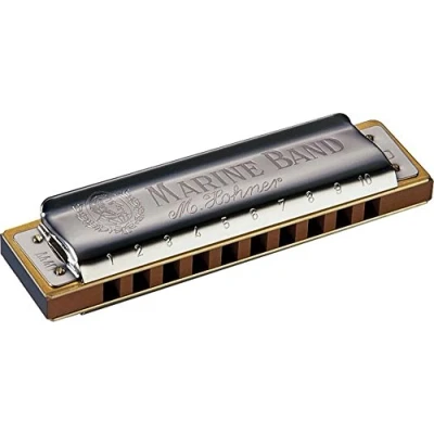 Imagen de Hohner 1896 Armónica en Mi (acero inoxidable), color plateado