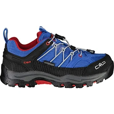 Imagen de CMP Kids Rigel Low Trekking Shoe Wp, Zapatillas de Senderismo Unisex niños, Azul (Cobalto Stone Fire), 29 EU