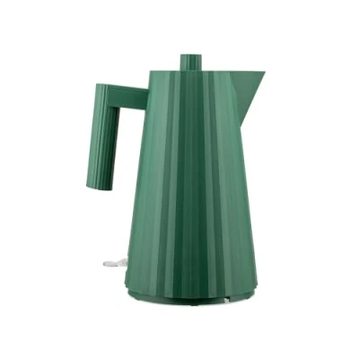 Imagen de Alessi Kettle Plissé boil dry protection Green Michele de Lucchi 1.7 Liter MDL06 GR