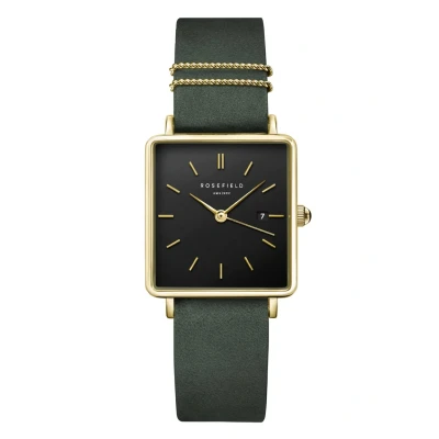 Imagen de Rosefield BOXY Reloj, Mujer, Talla: One Size, Forest green