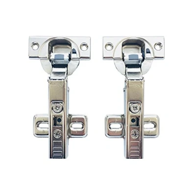 Imagen de Blum Clip Top BLUMOTION 110 Grado Totalmente Solapado Bisagras 71MB3550 Automático con Amortiguación Integrada Mecanismo de Suave Cierre para Puerta Mueble Armario Juego 2