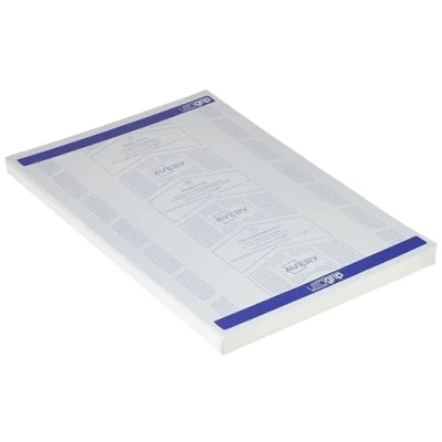 Imagen de Avery España L7167 100 etiquetas adhesivas blancas ideales para envios paquetes, imprimibles, medida 199,6x289,1mm, Cajaj de