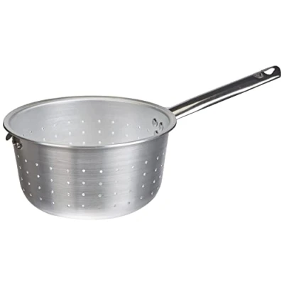 Imagen de Ollas Agnelli Colador cónicos con Mango y el Gancho de Aluminio Tubular Acero Inoxidable, 2.9 litros, Plata