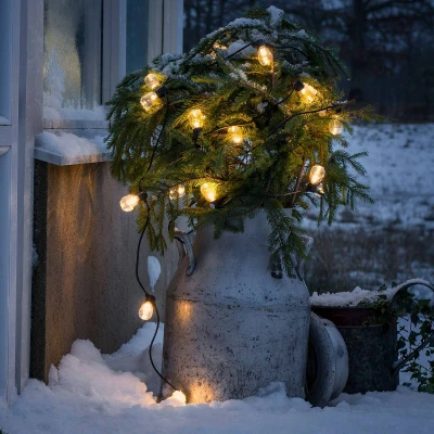 Imagen de Konstsmide Christmas Guirnalda de luces cervecería 20 gotas ámbar claro