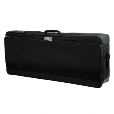 Imagen de Gator Cases Pro Go Keyboard Series Funda para teclado de 61 notas con interior Microfibra y correas mochila extraíbles (G PG 61)