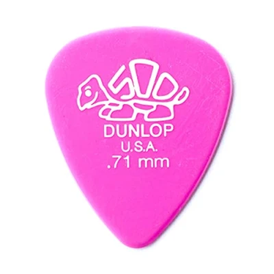 Imagen de JIM DUNLOP Púas Delrin 500 0,71mm Saco de 72