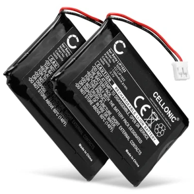 Imagen de CELLONIC 2X Batería LIP1522 para Consola/Mando Compatible con Sony Dualshock 4 V1 PS4 Controller, 1300mAh