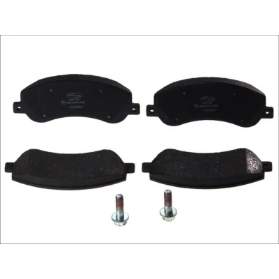Imagen de DELPHI LP2257 Juego de pastillas freno no preparado para indicador desgaste Chapa antichirridos con accesorios VOLKSWAGEN: Amarok Pick up