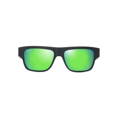Imagen de Maui Jim Unisex Gafas de sol, Talla: One Size, Black/green