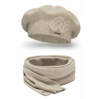 Imagen de Vivisence SET Bufanda, Mujer, Talla: One Size, Beige