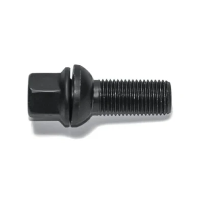 Imagen de H&amp;R Tornillo de Rueda Esférico con Asiento móvil R13 M14x1.50 Longitud 48mm Negro (PE. Compatible Audi S5)