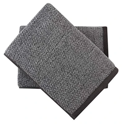 Imagen de Everplush Juego de Toallas baño Microfibra algodón, Gris, (Paquete 2) (30 x 56 Pulgadas)