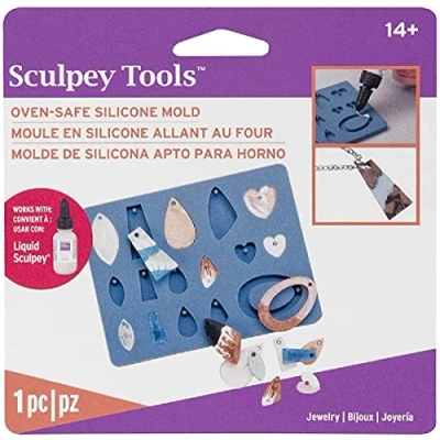 Imagen de Sculpey APM 54 Molde Flexible, Silicona, Jewerly