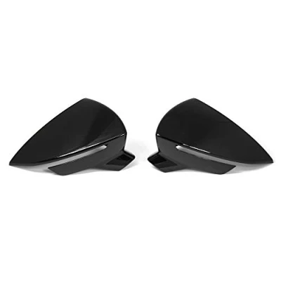 Imagen de Seat 6F0072530041 Cubiertas para espejos retrovisores exteriores, originales, color negro